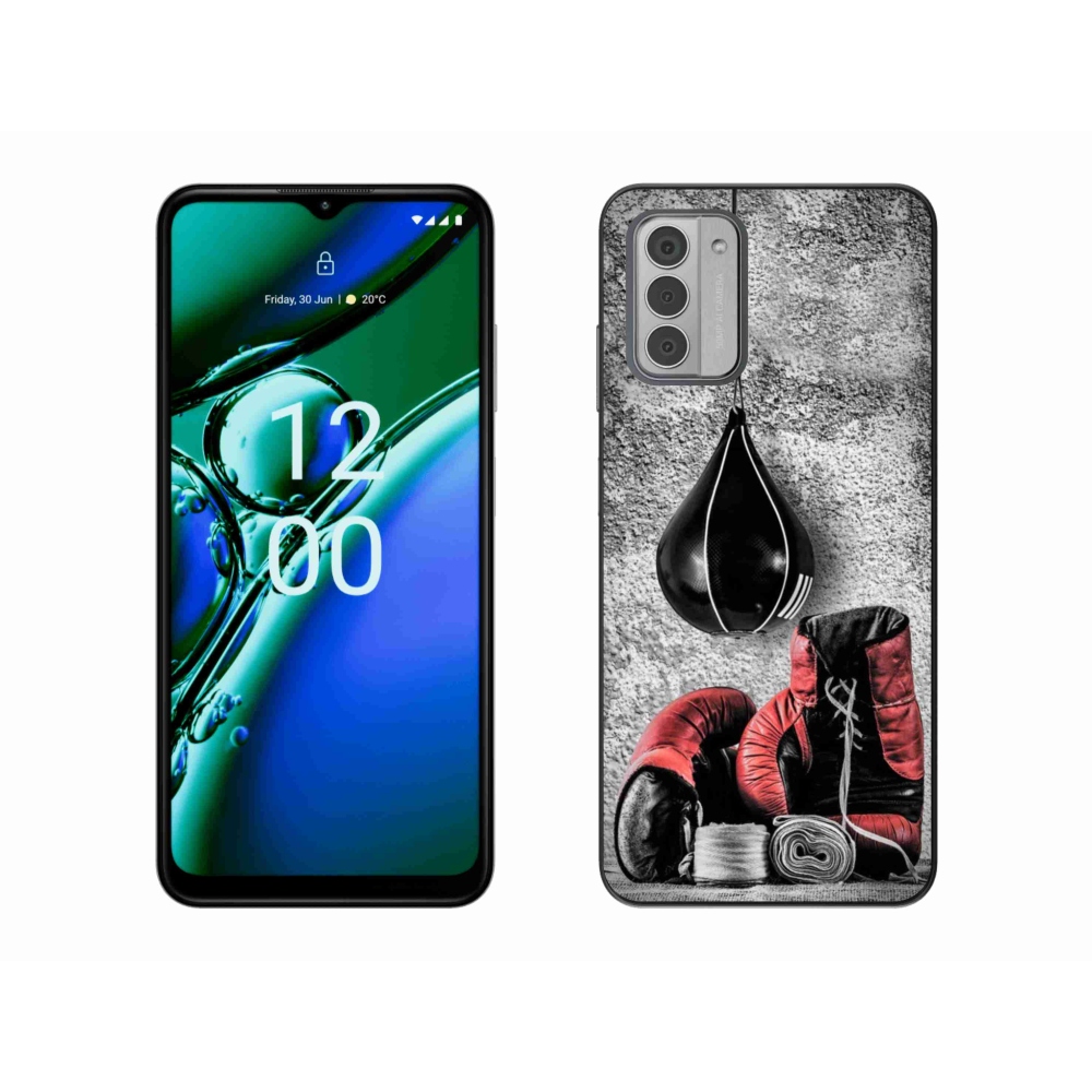 Gelový kryt mmCase na Nokia G42 - boxovací pytel a rukavice