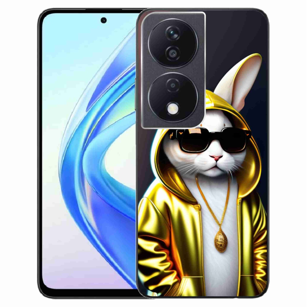 Gelový kryt mmCase na Honor X7b/Honor 90 Smart - kočka boss