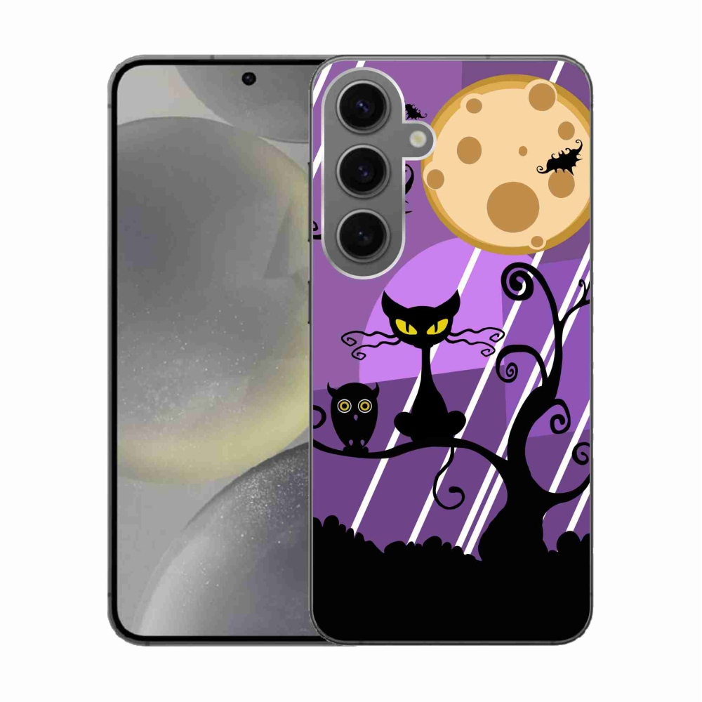 Gelový kryt mmCase na Samsung Galaxy S24 - halloween