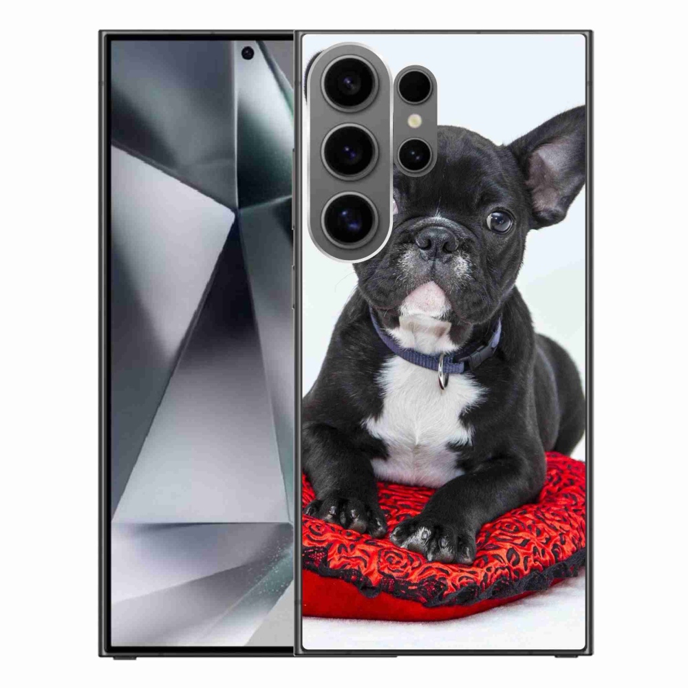Gelový obal mmCase na Samsung Galaxy S24 Ultra - buldok