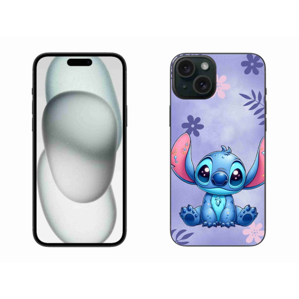Gelový kryt mmCase na iPhone 15 Plus - stitch