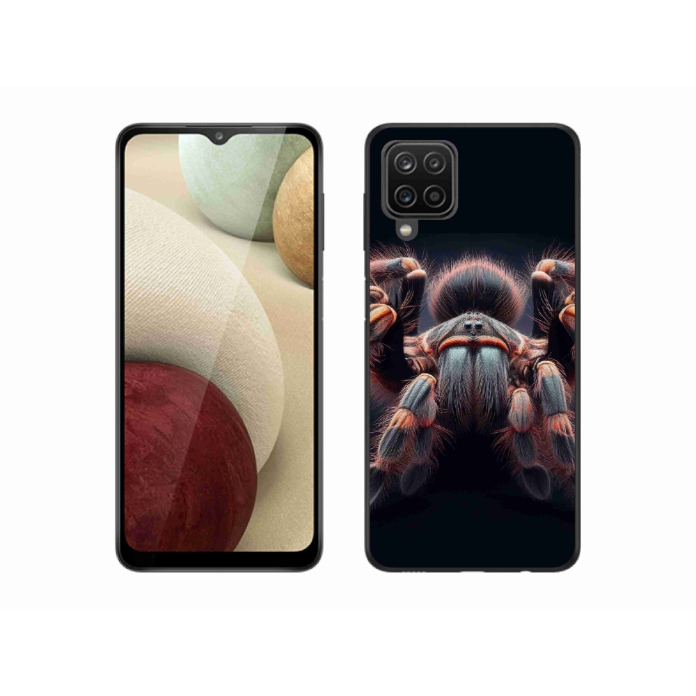 Gelový kryt mmCase na Samsung Galaxy A12 - tarantule