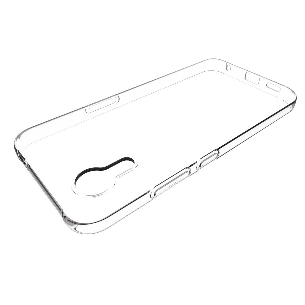 Průhledný gelový obal na Samsung Galaxy Xcover 7 - průhledný