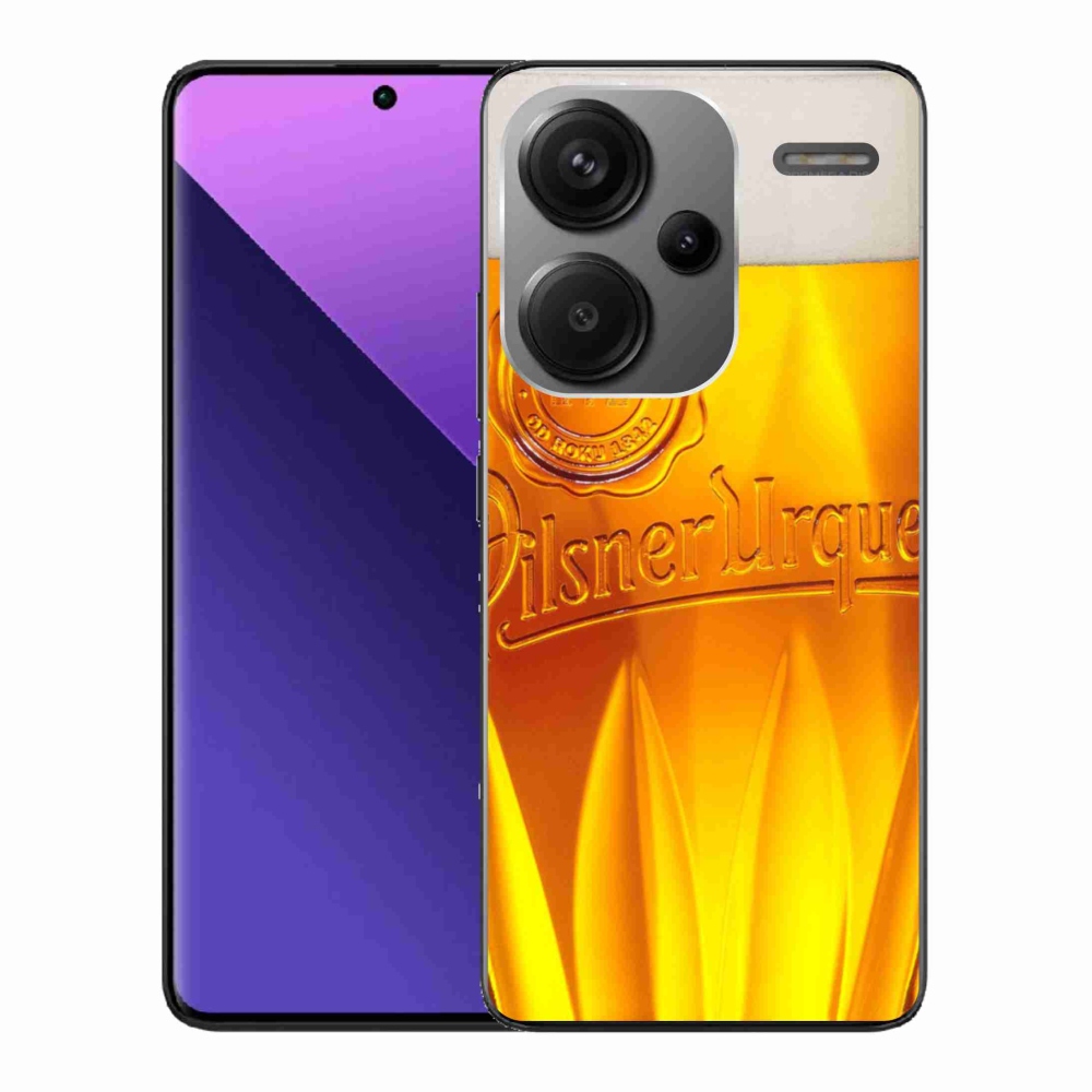 Gelový kryt mmCase na Xiaomi Redmi Note 13 Pro+ 5G - pivo