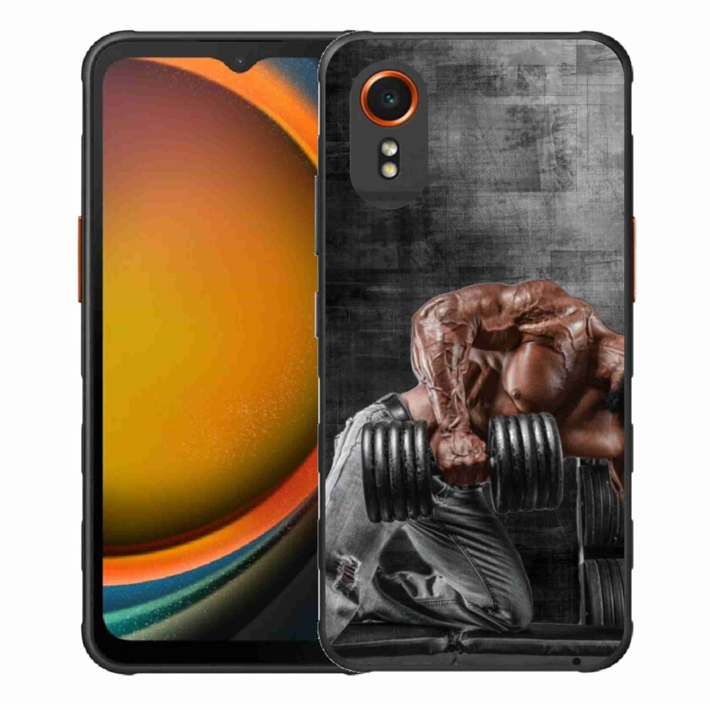Gelový kryt mmCase na Samsung Galaxy Xcover 7 - posilování 1