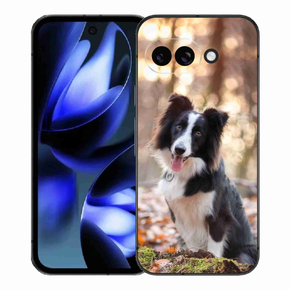 Gelový kryt mmCase na Google Pixel 9a - border kolie 1