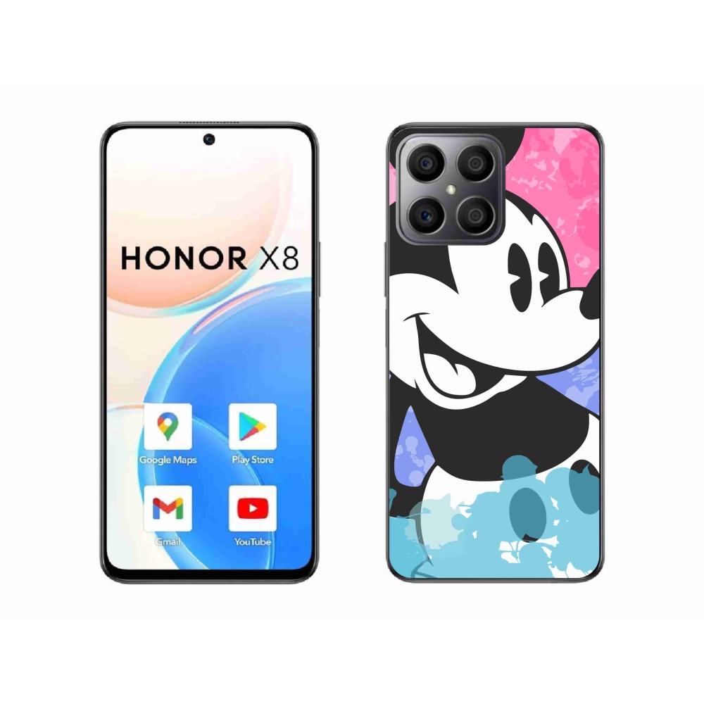 Gelový kryt mmCase na Honor X8 4G - mickey mouse