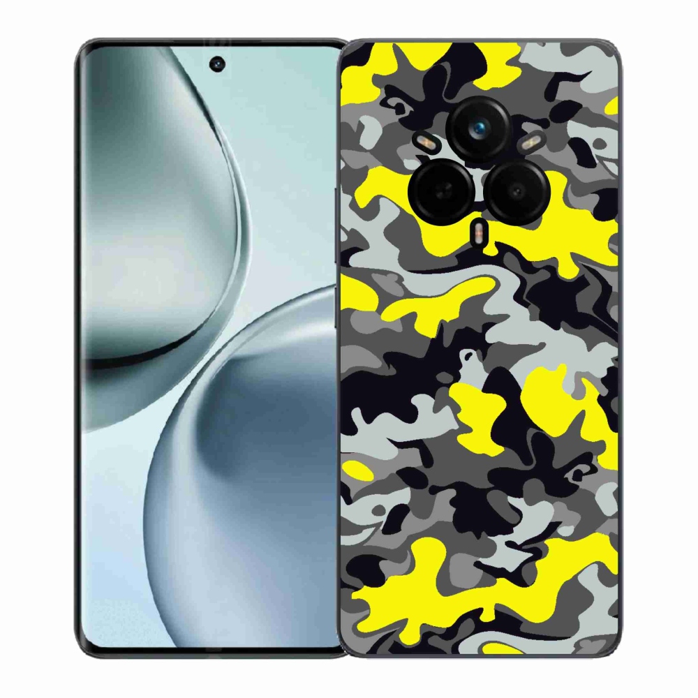 Gelový kryt mmCase na Realme 14 Pro+ 5G - maskáčový vzor 6