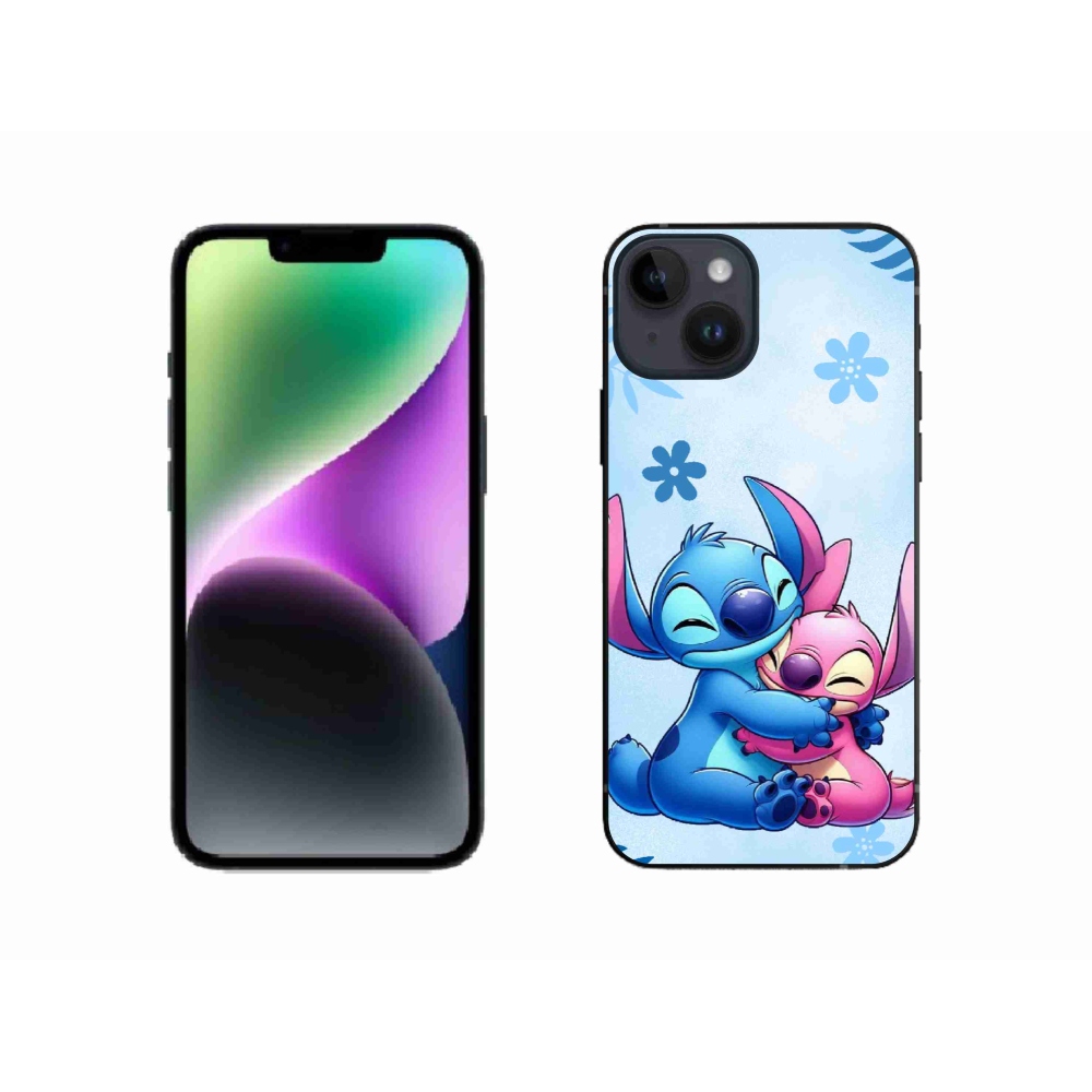 Gelový kryt mmCase na iPhone 14 - stitch 1