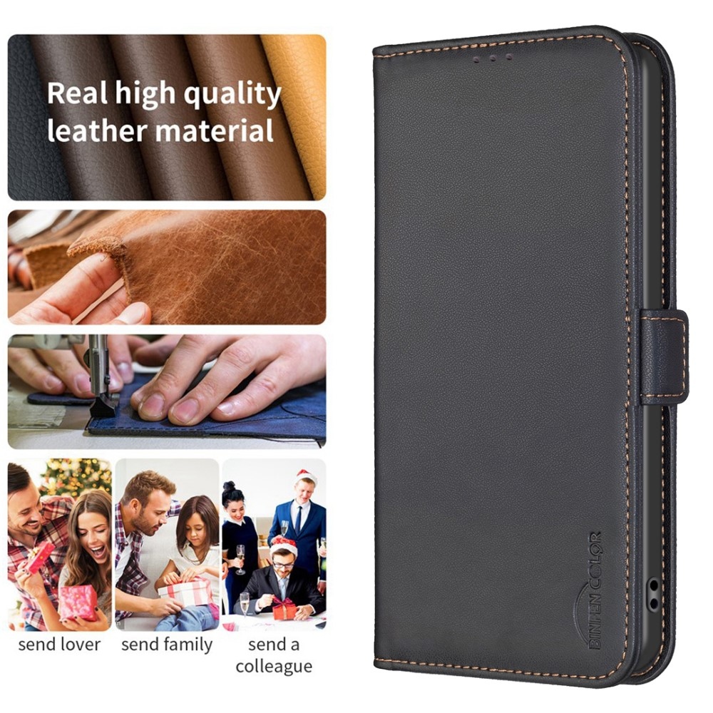 BNF knížkové pouzdro na Xiaomi Redmi 13 4G/Poco M6 4G - černé