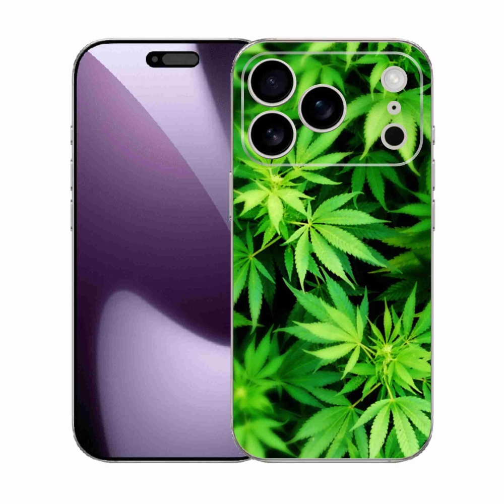 Gelový kryt mmCase na iPhone 17 Pro - konopí 3