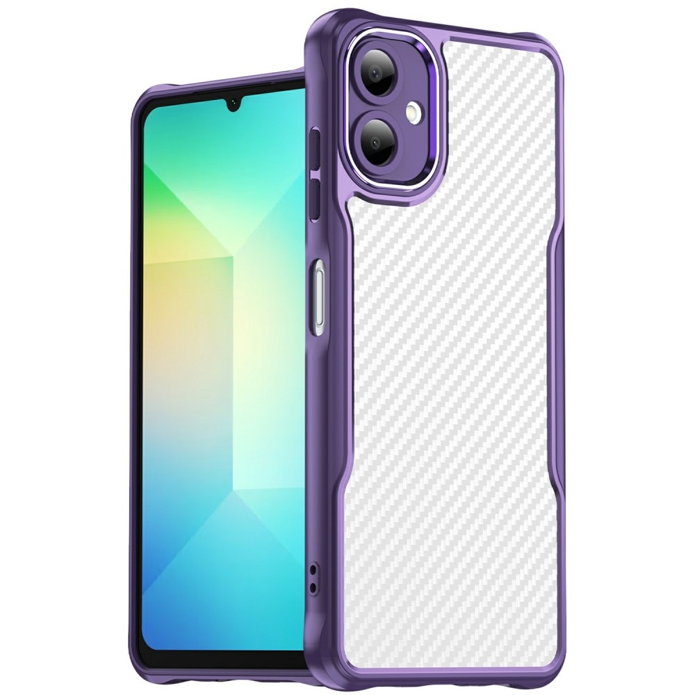Textures odolný kryt na Samsung Galaxy A06 4G - fialový