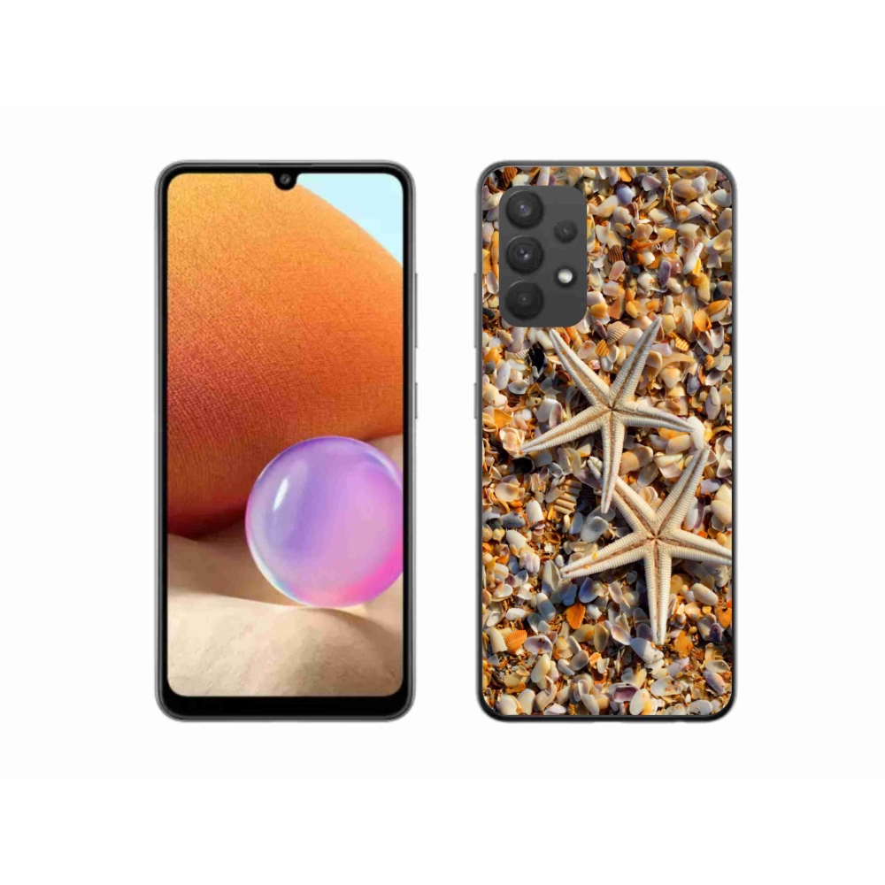 Gelový kryt mmCase na Samsung Galaxy A32 4G - mořské hvězdice