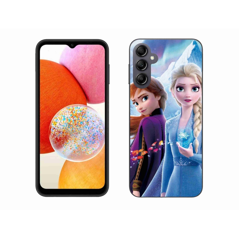 Gelový kryt mmCase na Samsung Galaxy A14 4G/5G - ledové království 3