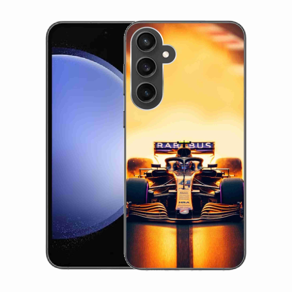 Gelový kryt mmCase na Samsung Galaxy S23 FE - formule