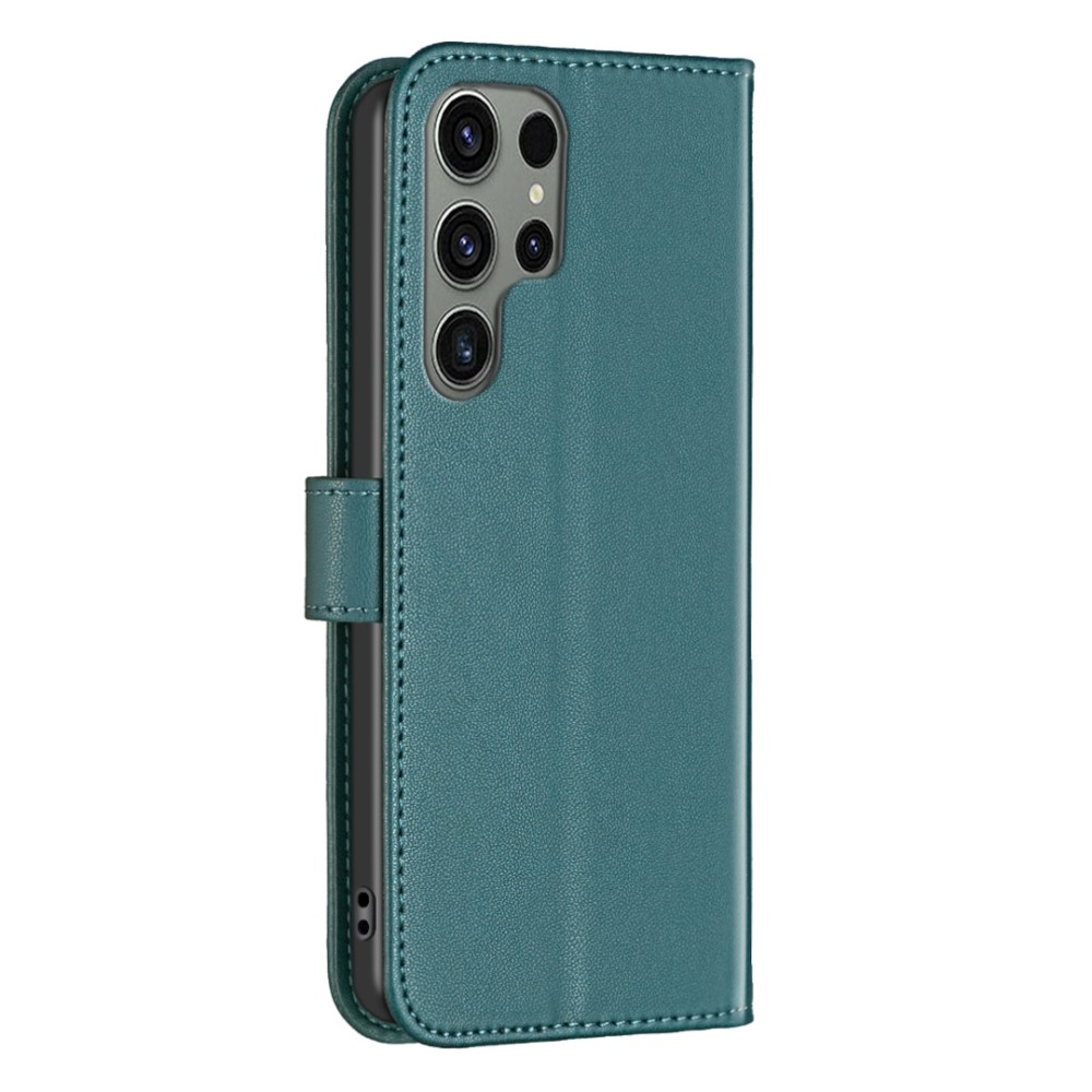 BNF knížkové pouzdro na Samsung Galaxy S25 Ultra - zelené