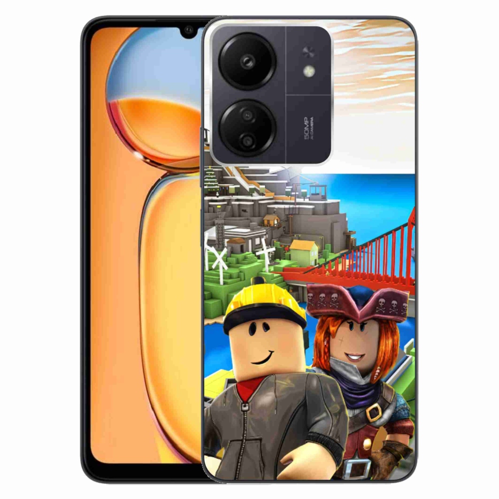 Gelový kryt mmCase na Xiaomi Poco C65/Redmi 13C - roblox 1