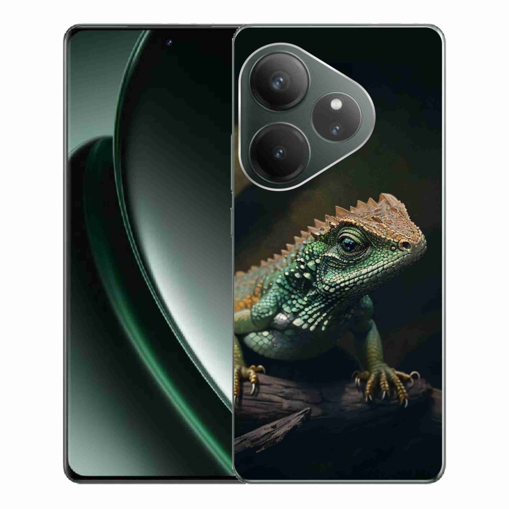 Gelový kryt mmCase na Realme GT 6 5G/GT 6T 5G - ještěr