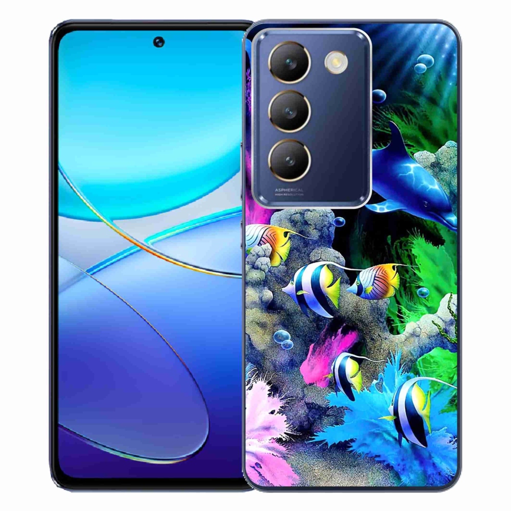 Gelový obal mmCase na Vivo V40 SE 4G/5G - mořský svět