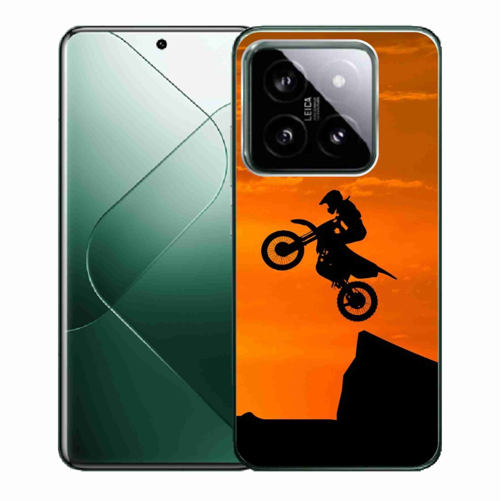 Gelový kryt mmCase na Xiaomi 14 - motocross