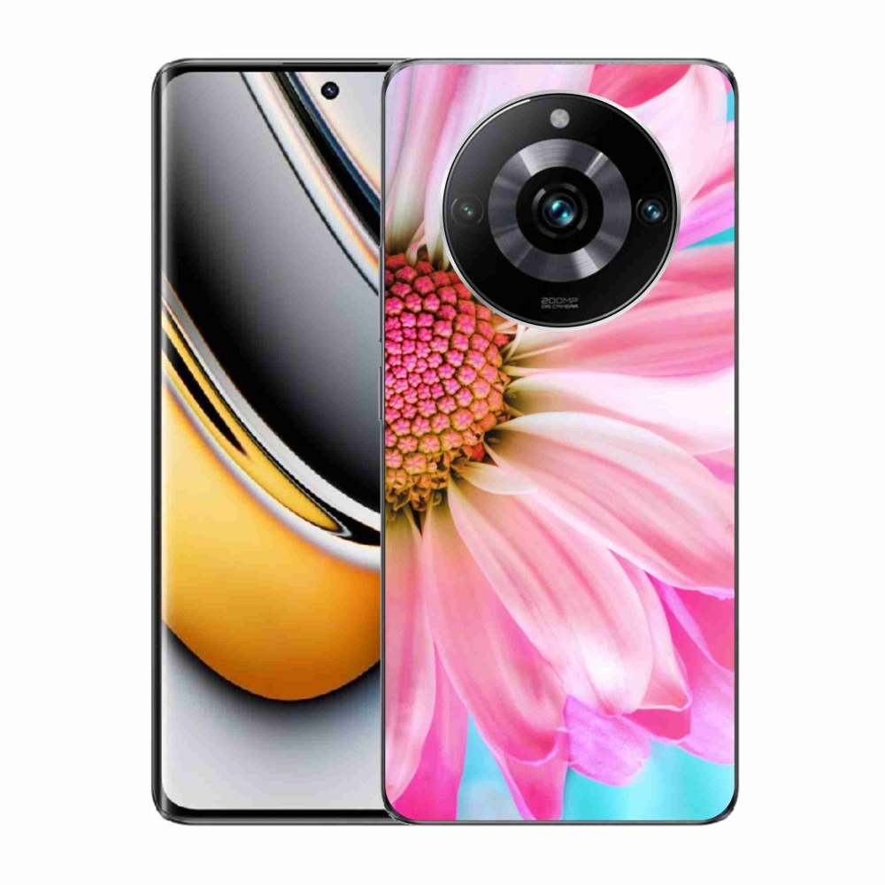 Gelový kryt mmCase na Realme 11 Pro/11 Pro+ - růžová květina
