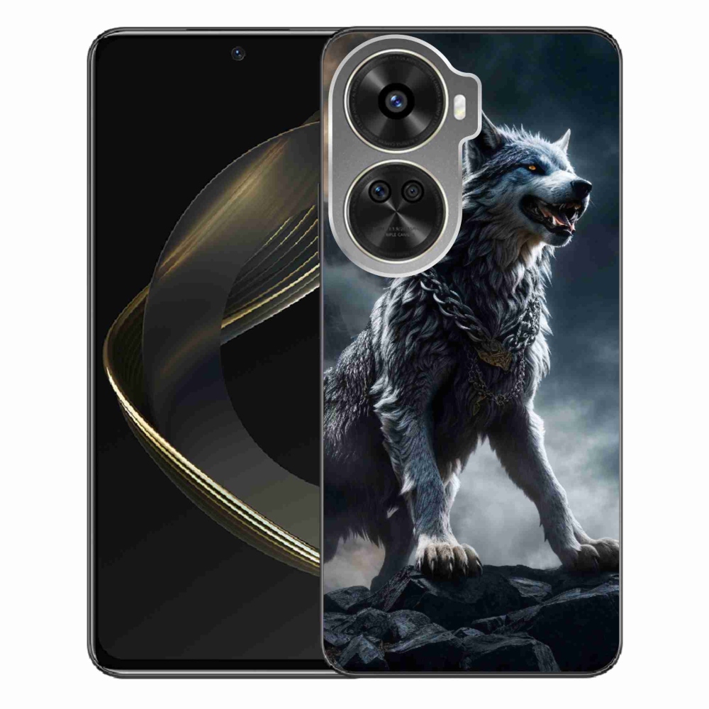 Gelový kryt mmCase na Huawei Nova 12 SE - vlk 1