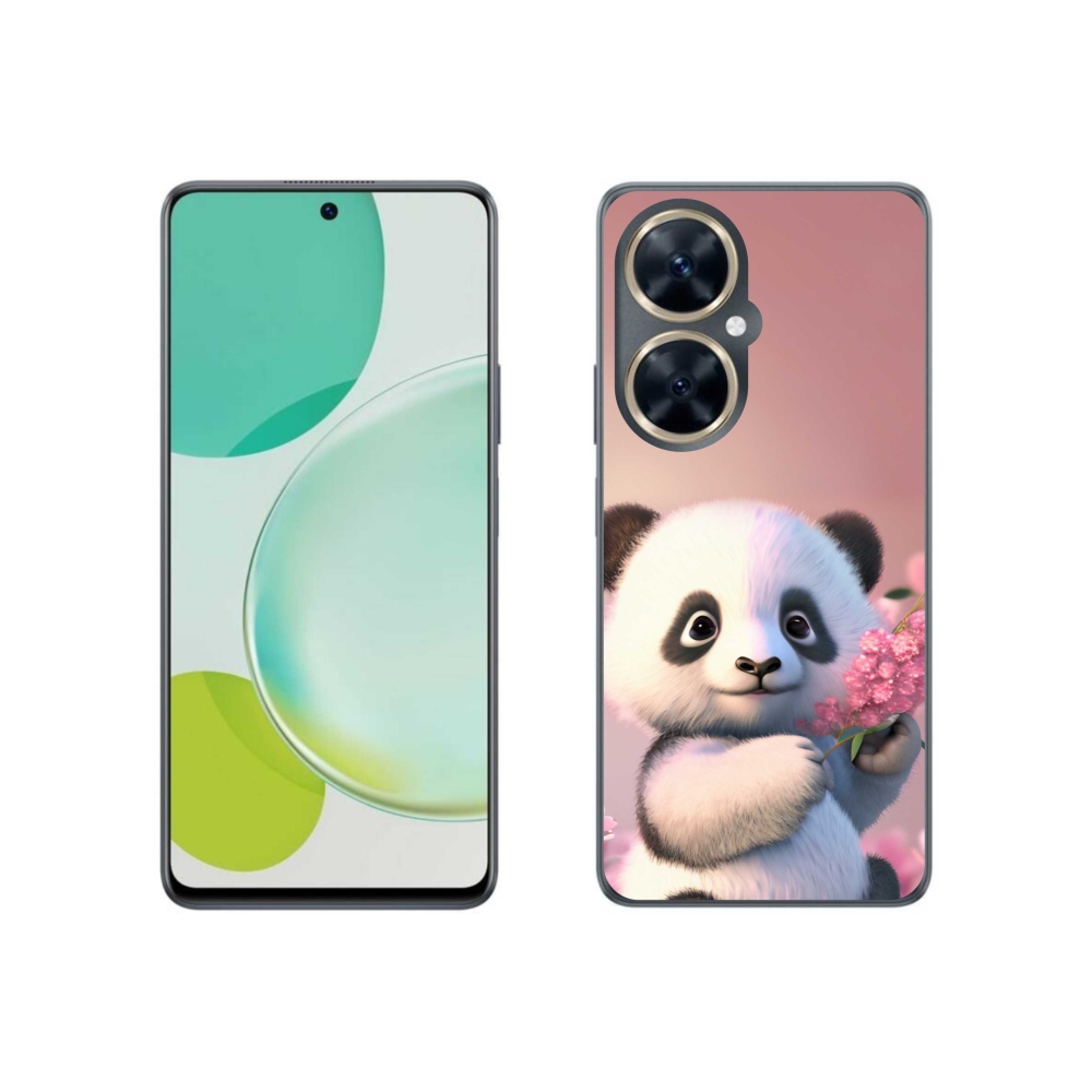 Gelový kryt mmCase na Huawei Nova 11i - roztomilá panda