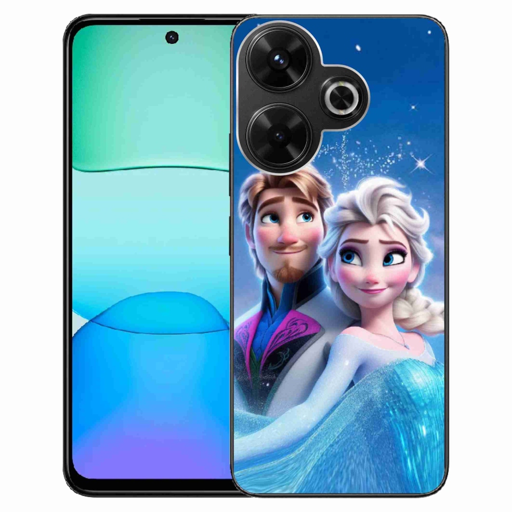 Gelový kryt mmCase na Xiaomi Redmi 13 4G/Poco M6 4G  - ledové království 1