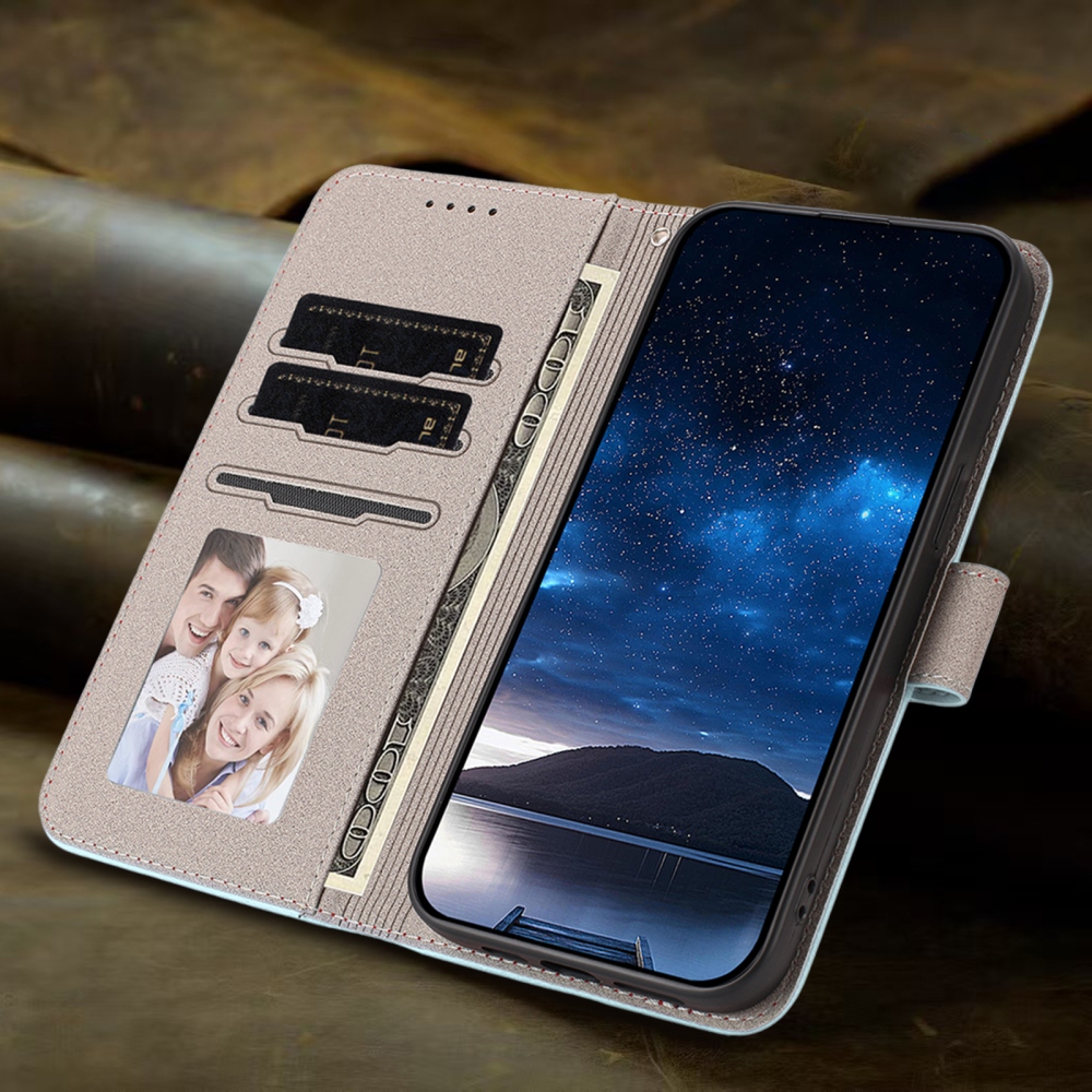 Snap knížkové pouzdro na Samsung Galaxy A07 4G - světlemodré