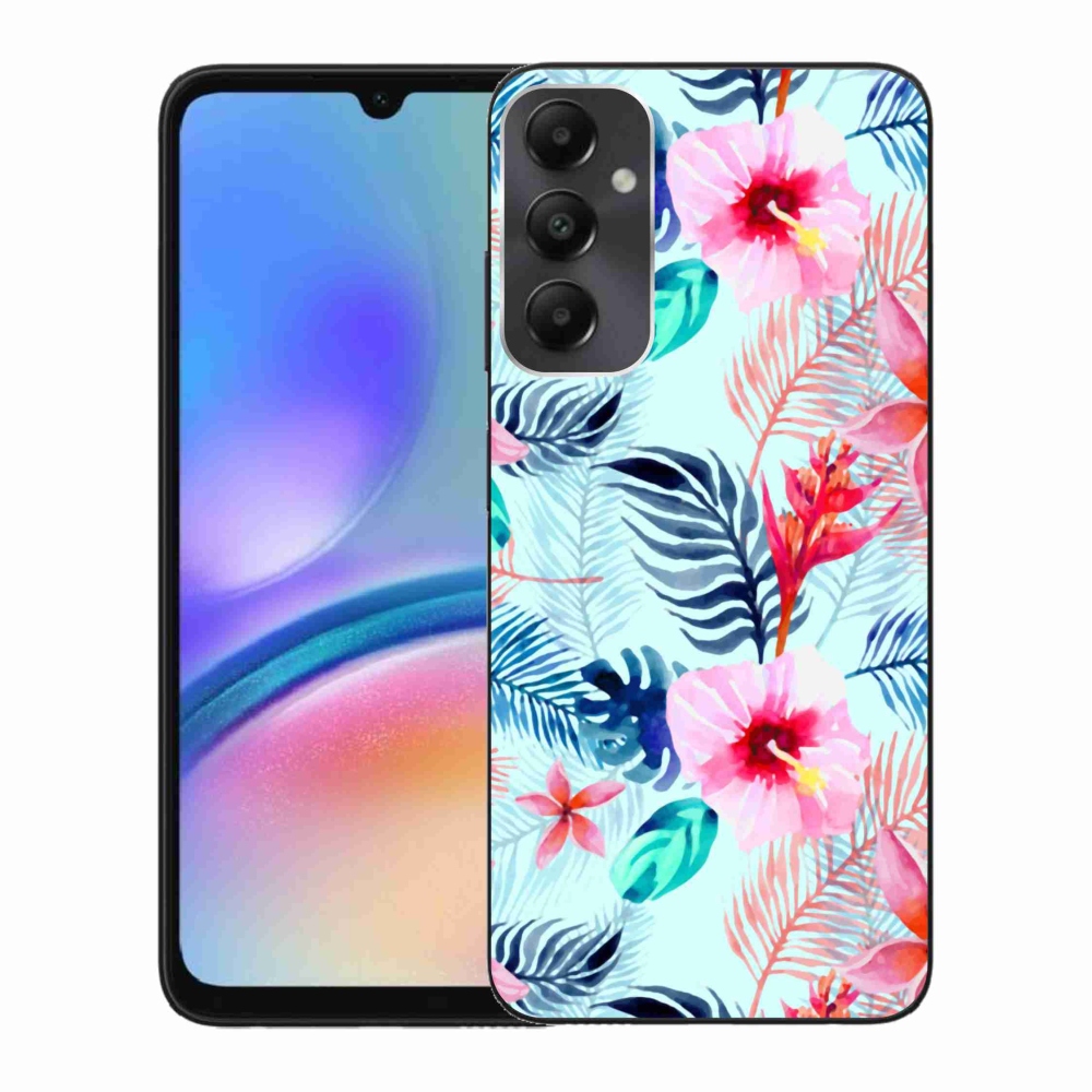 Gelový kryt mmCase na Samsung Galaxy A05s - květiny