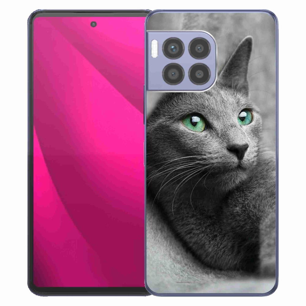 Gelový kryt mmCase na T-Mobile T Phone 2 Pro - kočka 2