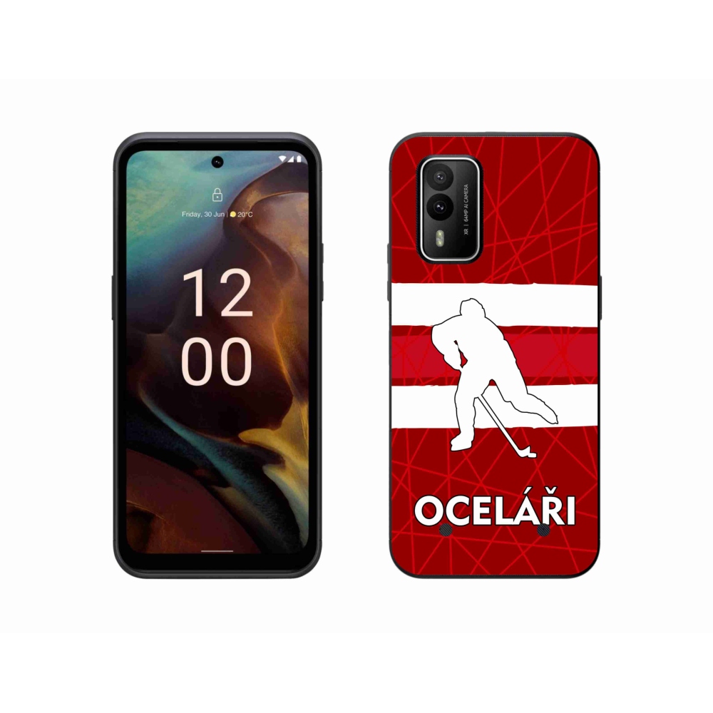 Gelový kryt mmCase na Nokia XR21 - Oceláři