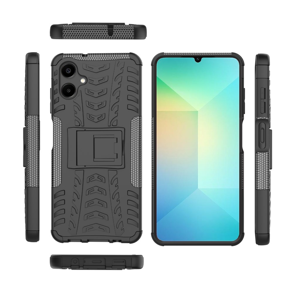 Kick odolný kryt na Samsung Galaxy A06 4G - černý