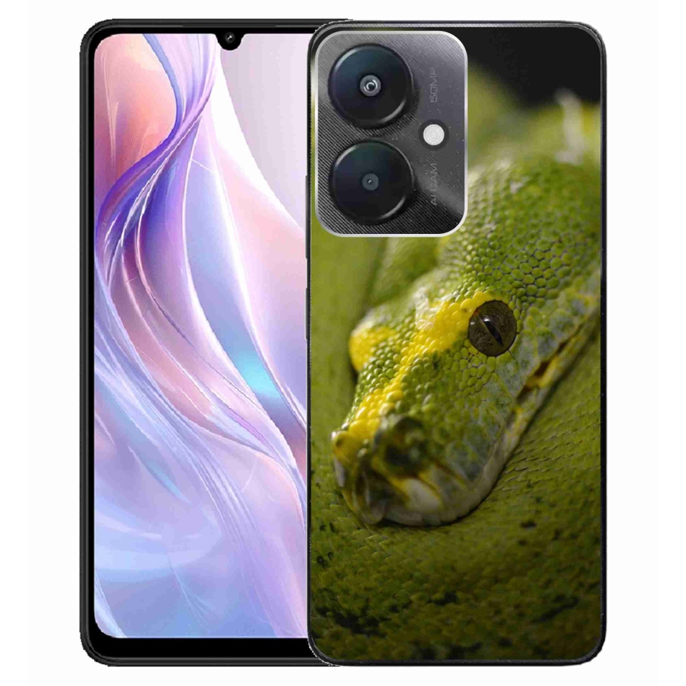 Gelový kryt mmCase na Xiaomi Redmi 13C 5G - had 2