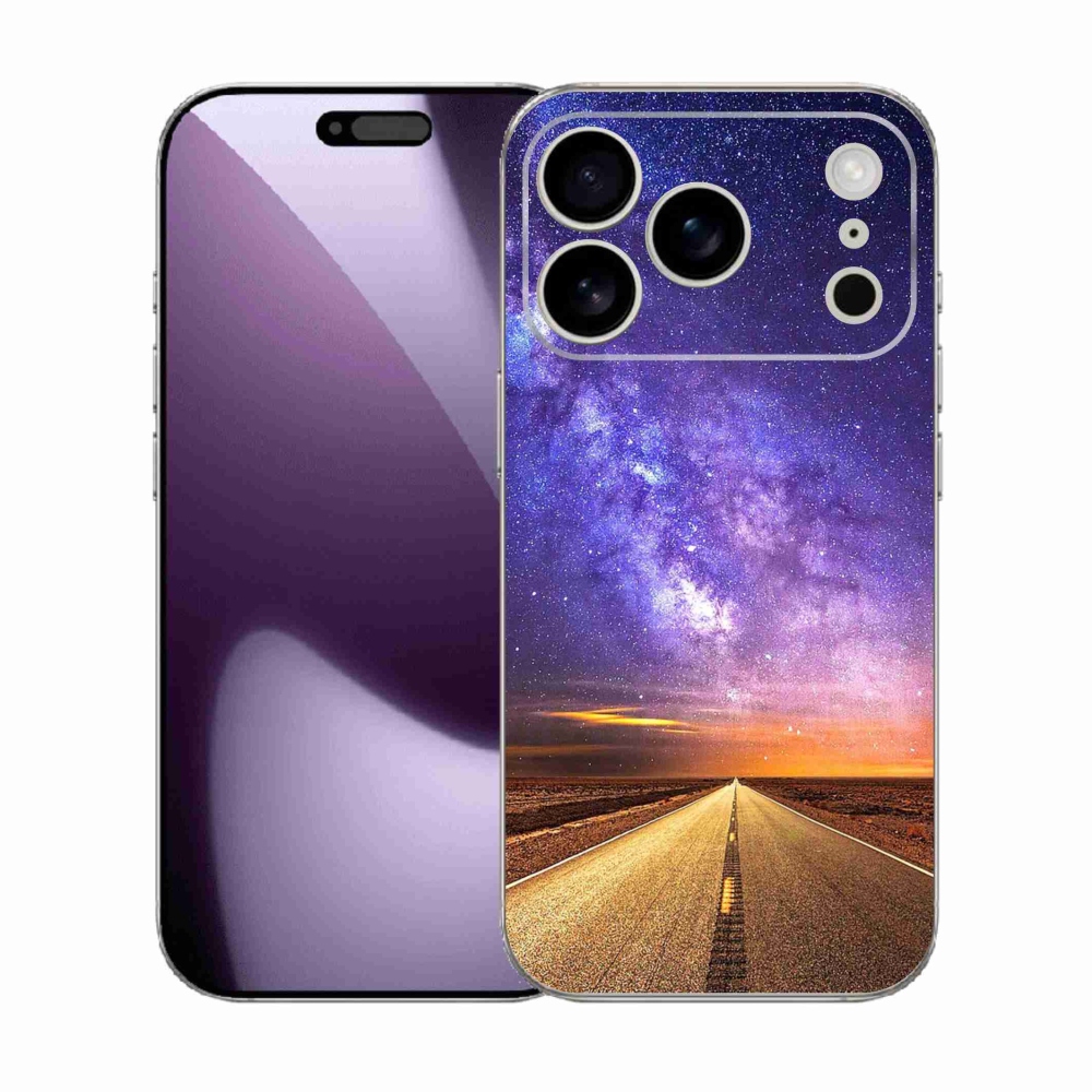 Gelový kryt mmCase na iPhone 17 Pro - americká silnice