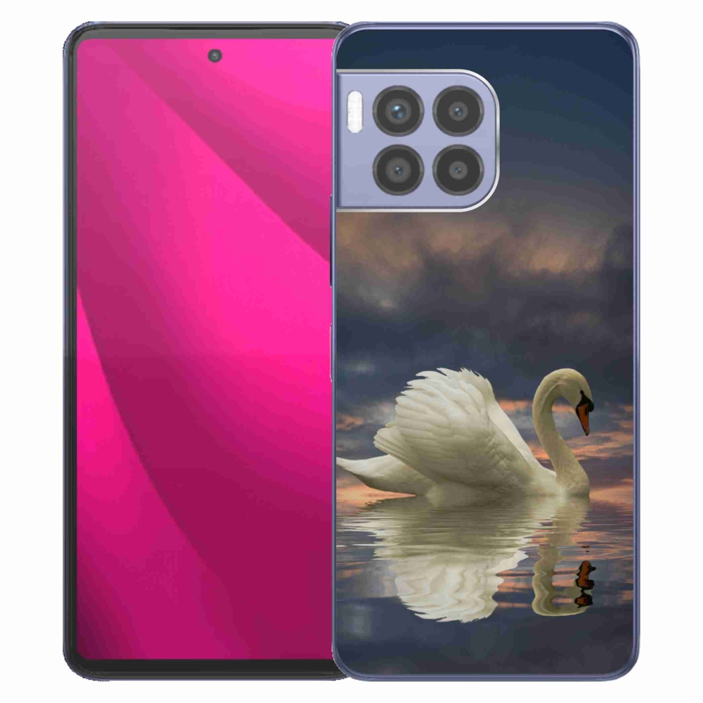 Gelový kryt mmCase na T-Mobile T Phone 2 Pro - labuť