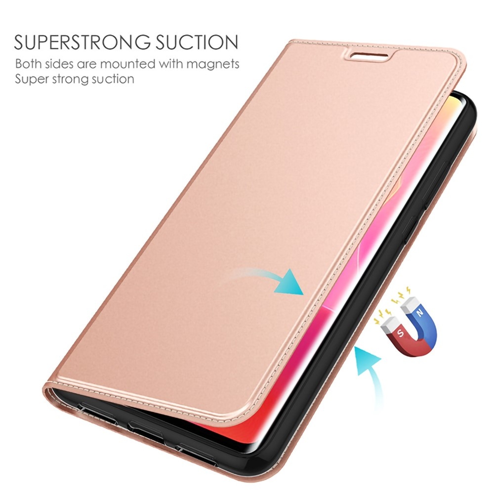 DUX knížkové pouzdro na Xiaomi Redmi Note 13 Pro+ 5G - růžovozlaté