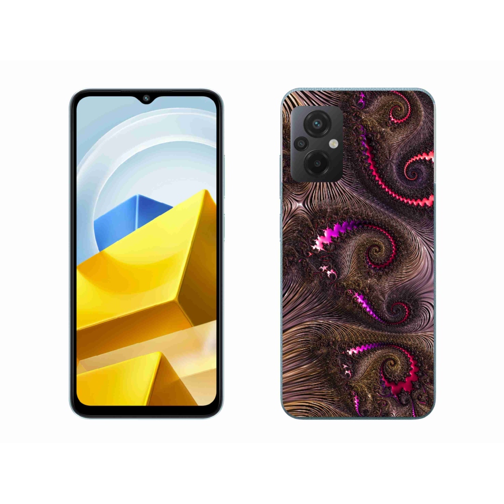 Gelový kryt mmCase na Xiaomi Poco M5 4G - abstraktní motiv 24