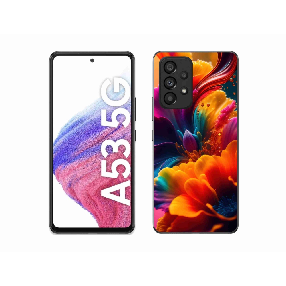 Gelový kryt mmCase na Samsung Galaxy A53 5G - abstraktní motiv 2