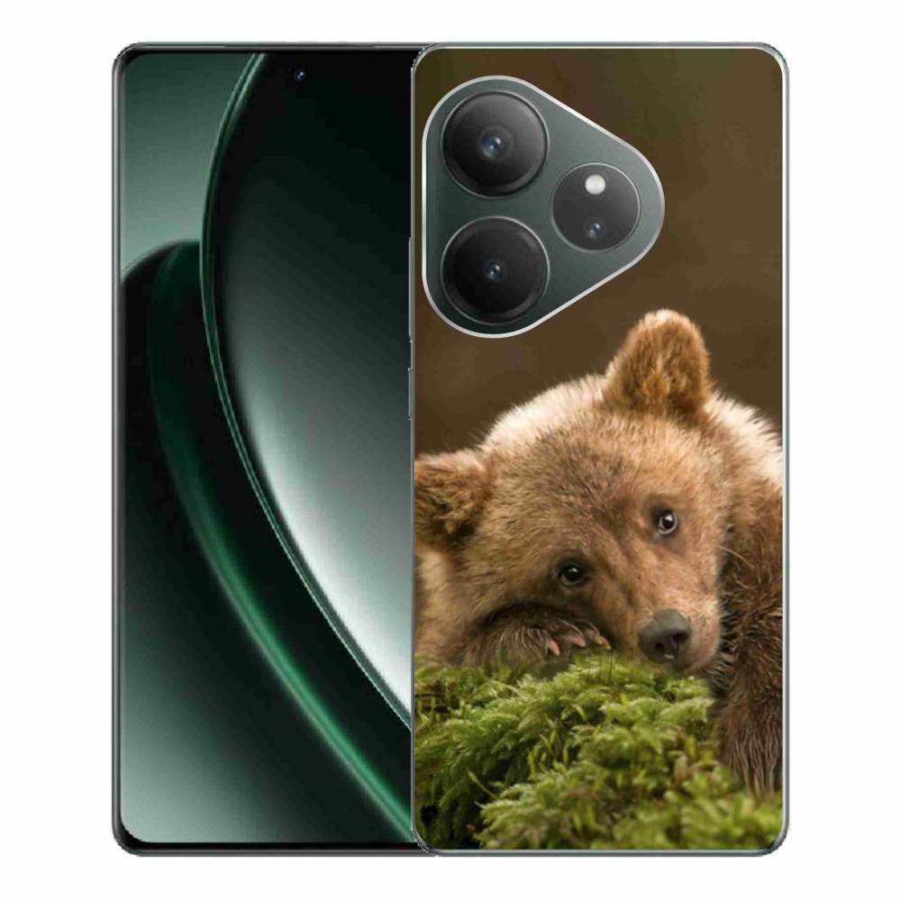 Gelový kryt mmCase na Realme GT 6 5G/GT 6T 5G - medvěd