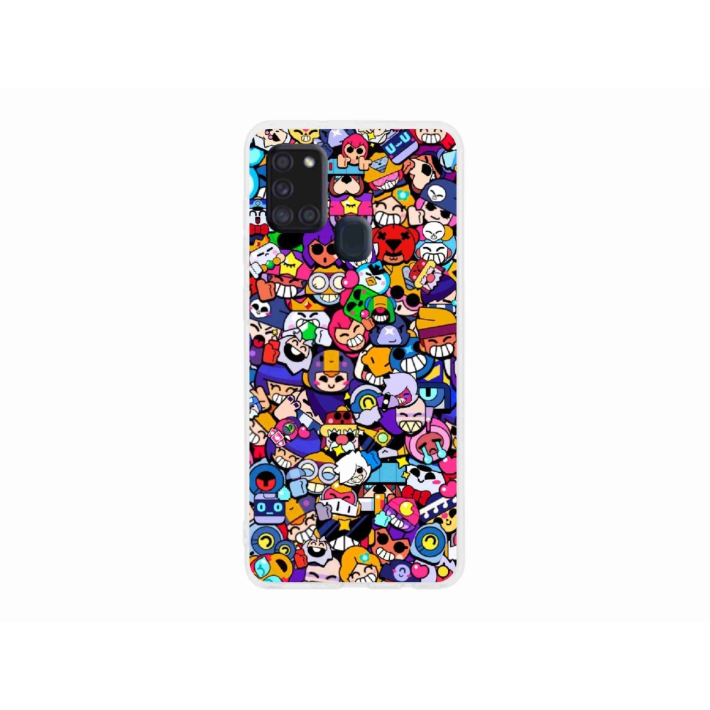Gelový kryt mmCase na Samsung Galaxy A21s - brawl stars 2