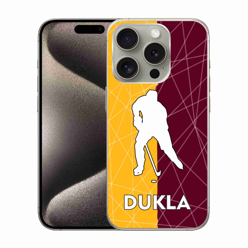 Gelový kryt mmCase na iPhone 15 Pro - Dukla