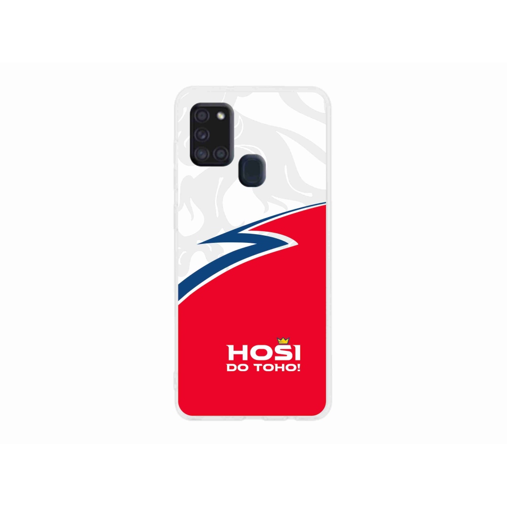 Gelový kryt mmCase na Samsung Galaxy A21s - hoši do toho 1