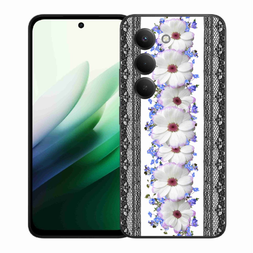 Gelový kryt mmCase na Xiaomi Redmi 15 5G (169mm) - květiny 8
