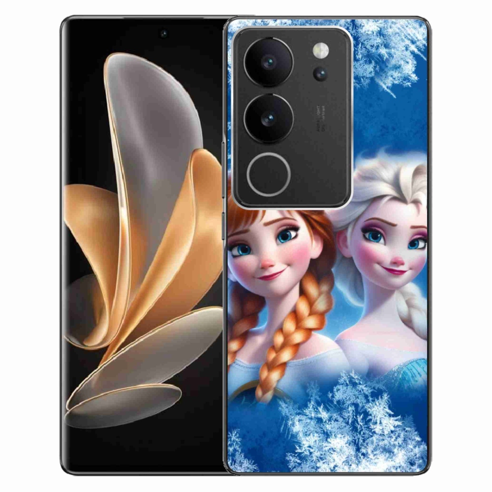 Gelový kryt mmCase na Vivo V29 5G - ledové království 2