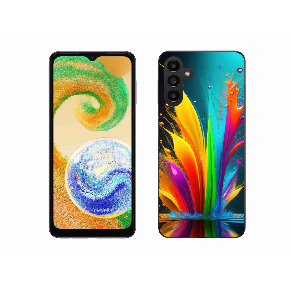 Gelový kryt mmCase na Samsung Galaxy A04s (164.7x76.7x9.1mm) - abstraktní motiv 1