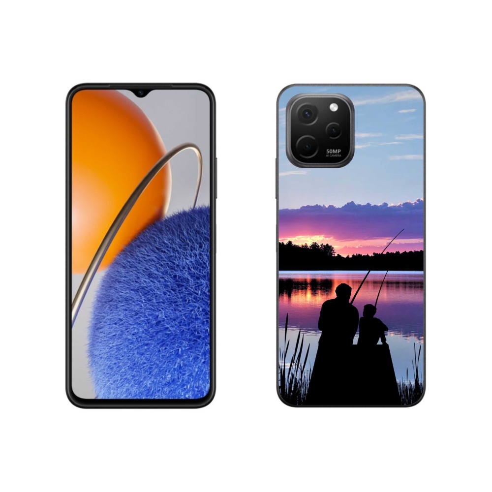 Gelový kryt mmCase na Huawei Nova Y61 - rybaření 2