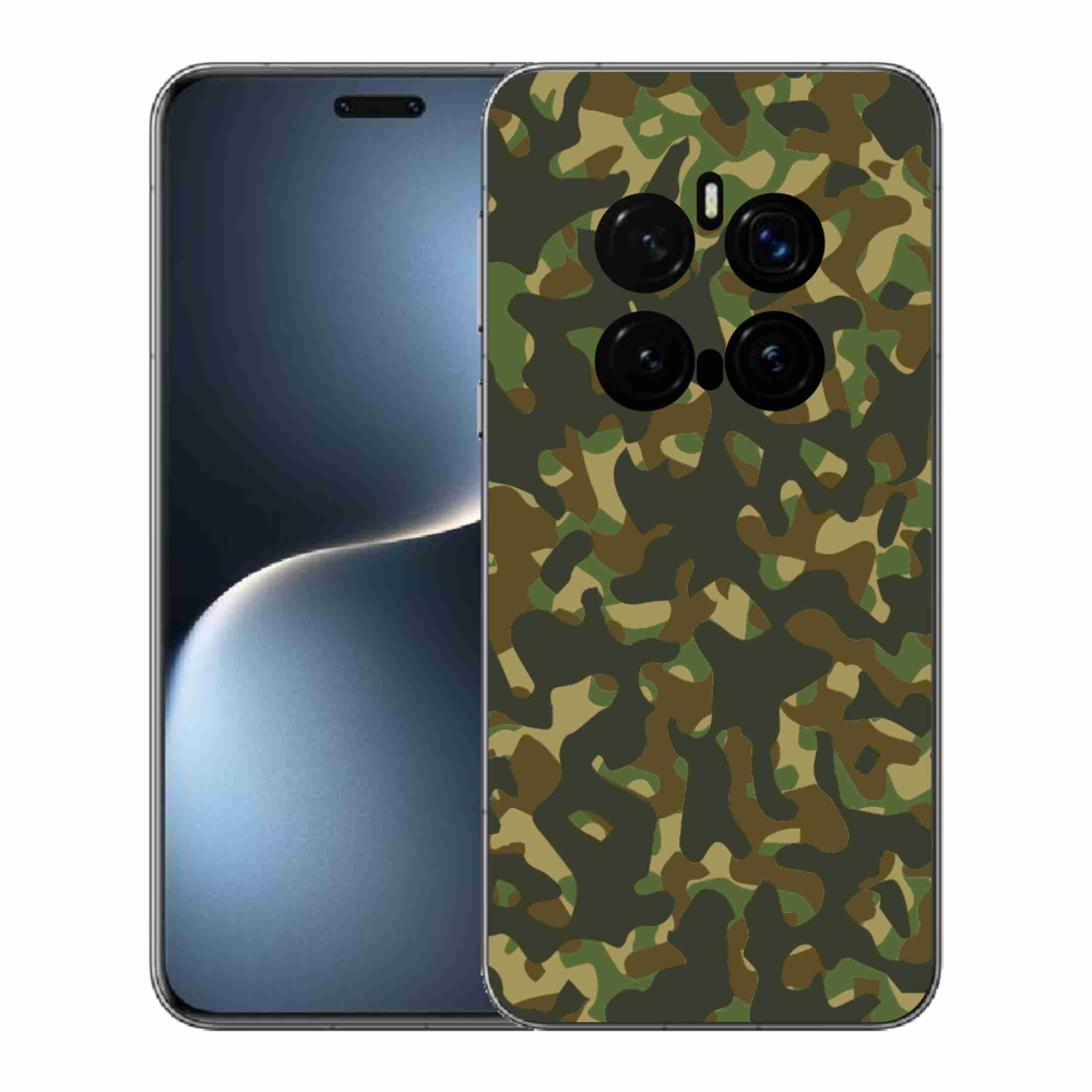 Gelový kryt mmCase na Honor Magic 7 Pro 5G - maskáčový vzor 1