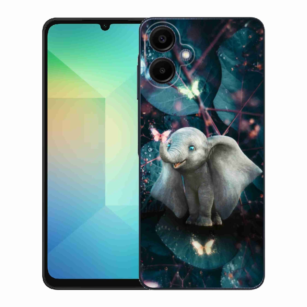Gelový kryt mmCase na Samsung Galaxy A06 4G - roztomilý slon
