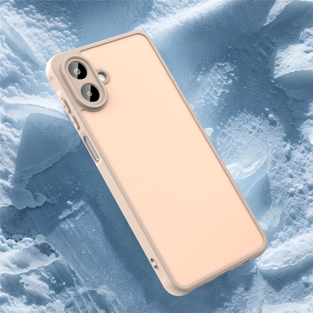 Proof gelový obal s pevnými zády na Samsung Galaxy A07 4G - oranžový
